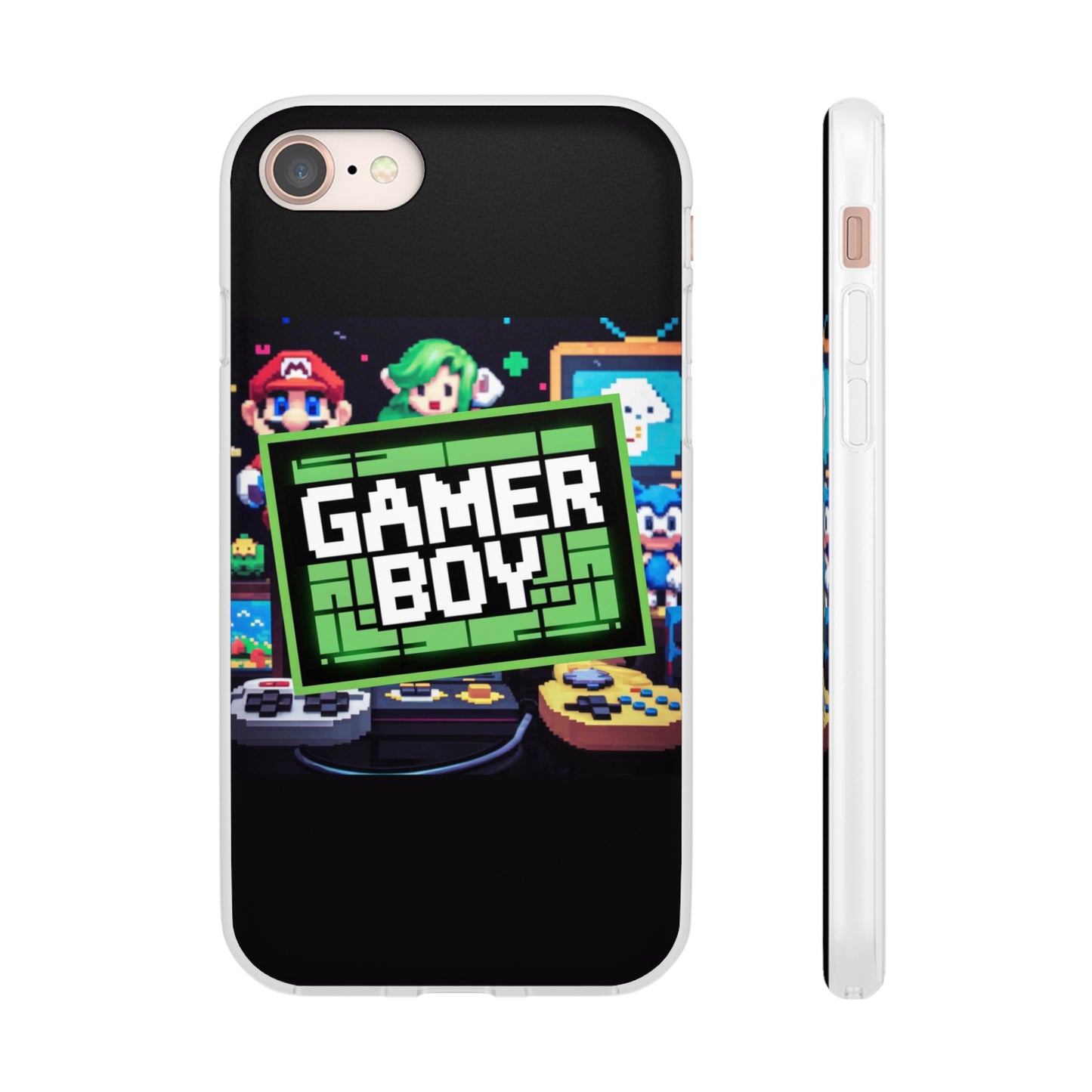 GAMER BOY IPHONE FLEXI PHONECASE